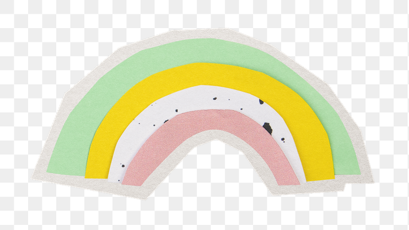 Cute rainbow png  sticker, | Free PNG - rawpixel