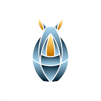 Cute rhino animal design vector | Free stock vector - 520841