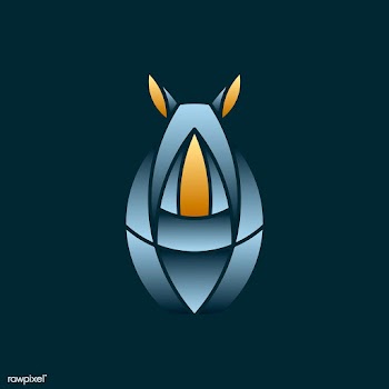 Cute rhino animal design vector | Free stock vector - 520969