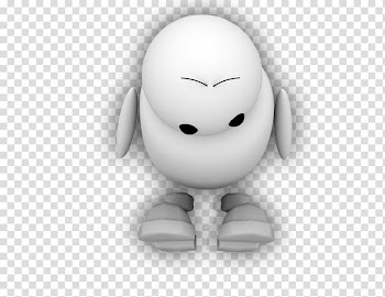 CUTE ROBOT White Blue Yellow, White robots transparent background PNG clipart