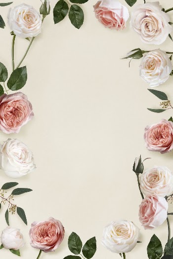 Cute roses flower aesthetic frame | Free Photo - rawpixel