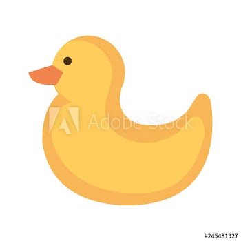 cute rubber duck icon
