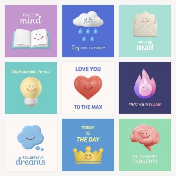 Cute self-love Instagram post template, | Free Vector - rawpixel
