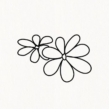 Cute simple flowers line art | Free Vector - rawpixel