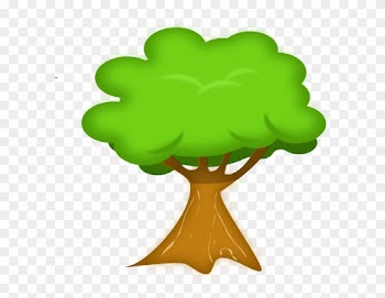 Cute Simple Green Tree - Tree Clipart No Background