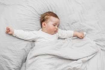 Cute sleeping baby