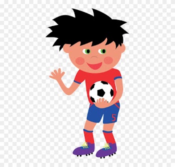 Cute Soccer Cliparts 13, Buy Clip Art - Chłopak Z Piłką