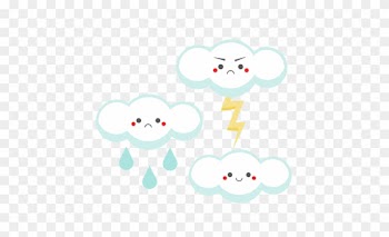 Cute Spring Clouds Svg Cutting File For Scrapbooking - Scalable Vector Graphics