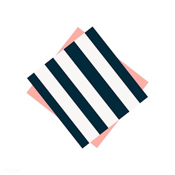 Cute striped napkin graphic illustration | Free stock vector - 424908