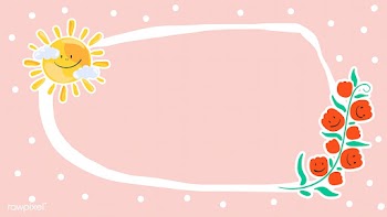 Cute summer decorated frame vector | Free  vector - 2285207