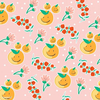 Cute summer doodle patterned background illustration | Free  illustration - 2285100