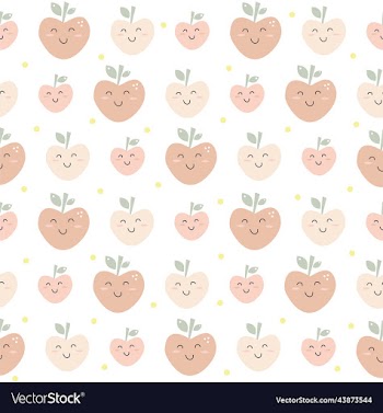 cute summer wallpaper with apples