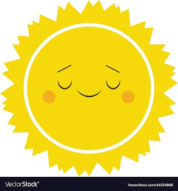 cute sun with smile