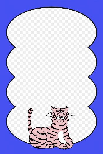 Cute tiger png frame, transparent | Free PNG - rawpixel