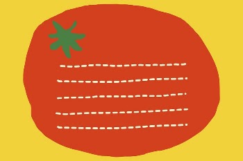 Cute tomato frame background, red | Free Vector - rawpixel