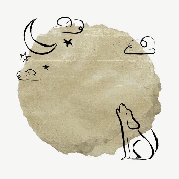 Cute torn paper frame, puppy | Free Vector - rawpixel