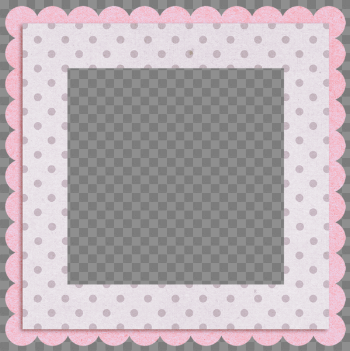 Cute Transparent Doted Frame | baby images for cards | Frame ...