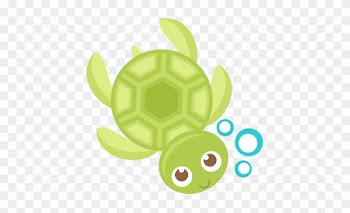 Cute Turtle Transparent Png Image - Cute Sea Turtle Clipart