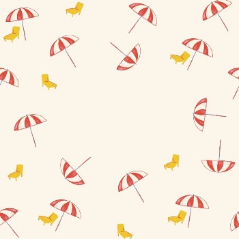 Cute umbrella frame, summer doodle | Free Vector - rawpixel