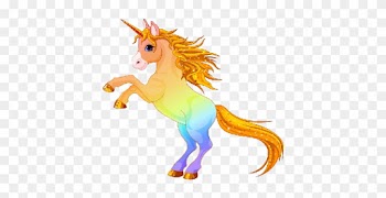 Cute Unicorn Clip Art Cartoon Animal Images Tattoos - Transparent Background Unicorn Clipart