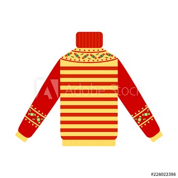 Cute warm christmas sweater for the winter