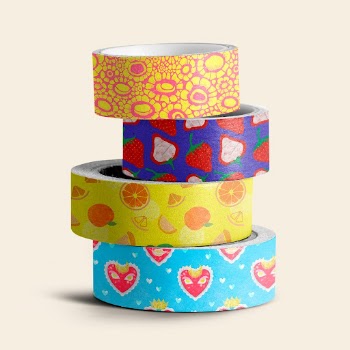 Cute washi tape, colorful aesthetic | Free Photo - rawpixel