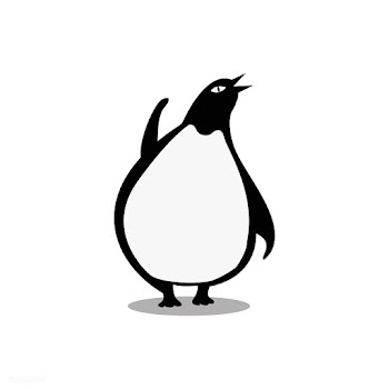 Cute wild penguin cartoon illustration | Free stock vector - 477009