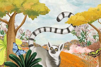 Cute wildlife background, blue sky | Free Photo Illustration - rawpixel