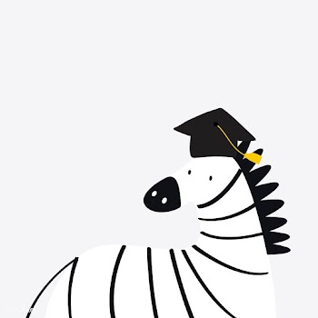 Cute zebra in a cartoon style vector | Free stock vector - 477018