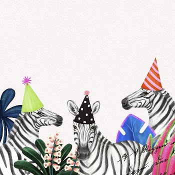 Cute zebras border background, animal | Free Photo Illustration - rawpixel