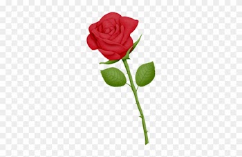Cutepictures Альбом «скрап Наборы / Сказочные A L / - Single Rose Flower Clipart