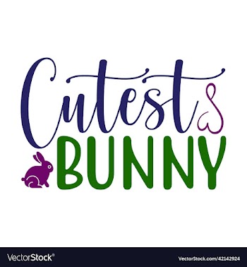 cutest bunny silhouette bunny