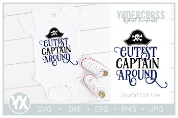 Cutest Captain Around SVG