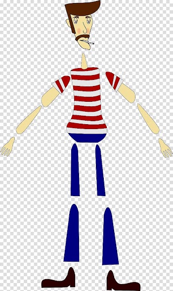 Cutout animation Animated film Character animation , Driving Threedimensional Characters transparent background PNG clipart