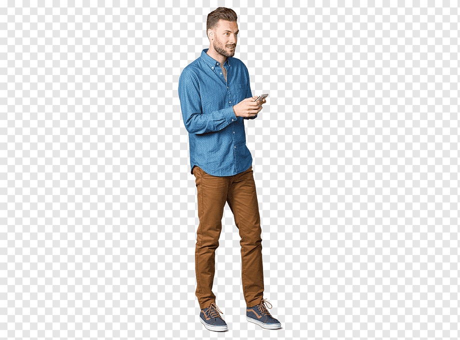 Cutout animation Person, figure, tshirt, blue, arm png