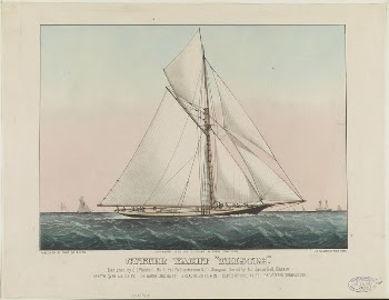 Cutter Yacht "Thistle": Designed by G.L. | Free Photo - rawpixel