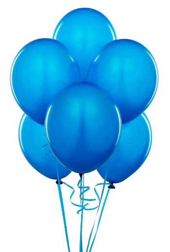Cyan Balloons from BirthdayExpress.com$1.49 per 6 | Pasta Dinner ...
