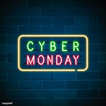 Cyber Monday neon sign vector | Free stock vector - 537636