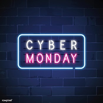 Cyber Monday neon sign vector | Free stock vector - 537650
