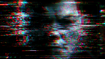 Cyber Noir Memory Glitch UI Overlay