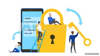 Cyber security concept