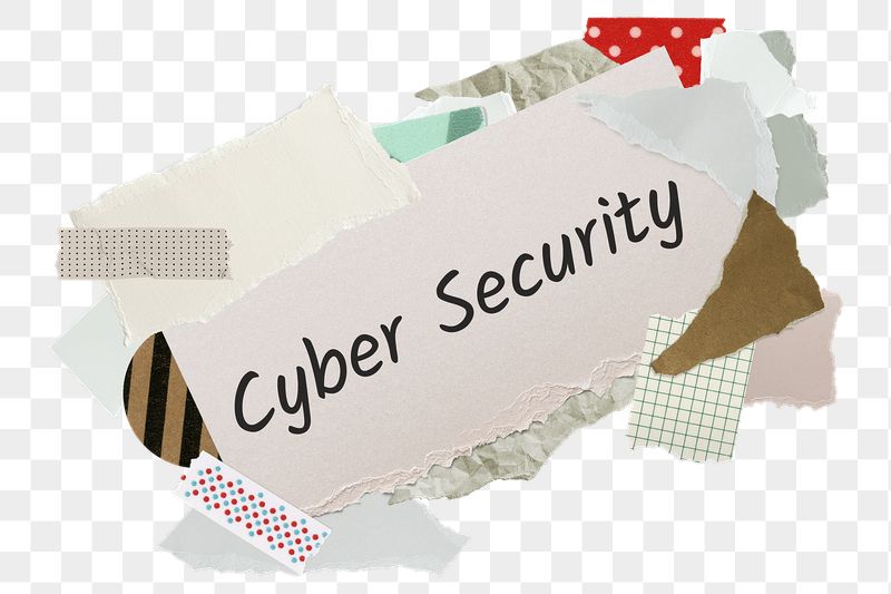 Cyber security png word sticker, | Free PNG - rawpixel