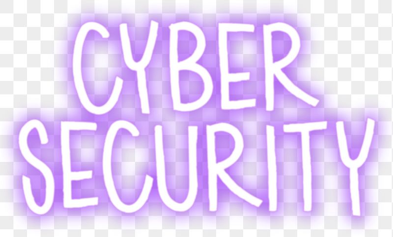 Cyber security png word sticker, | Free PNG - rawpixel