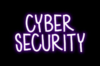 Cyber security word, neon typography | Free PSD - rawpixel