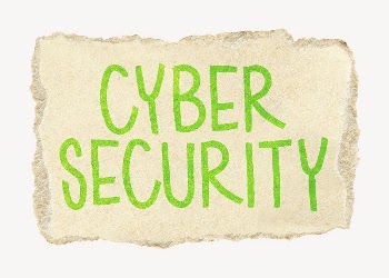 Cyber security word, torn craft | Free PSD - rawpixel