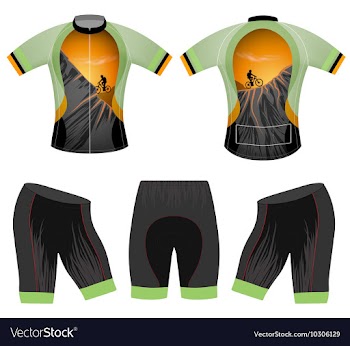 Cycling adventure vector image