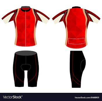 Cycling graphic low poly vector image