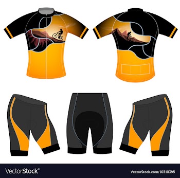 Cycling holiday vector image
