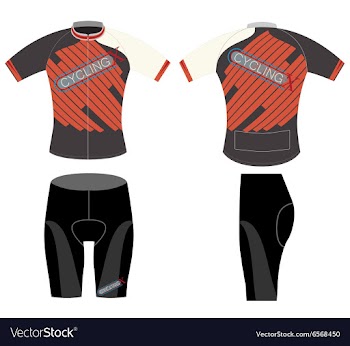 Cycling vest high extreme vector image