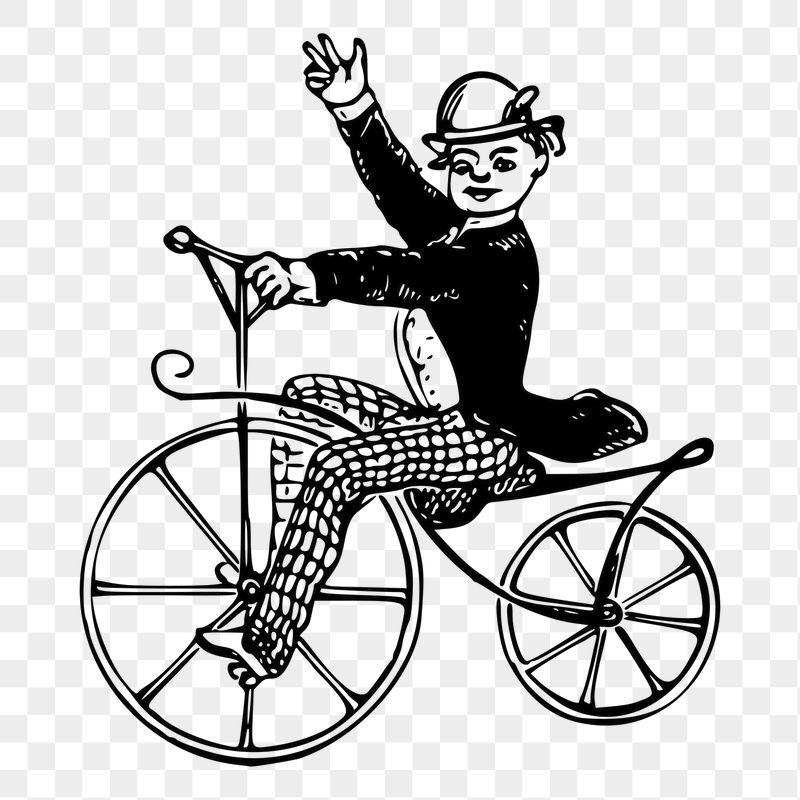 Cyclist png sticker illustration, transparent | Free PNG - rawpixel